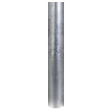 5" x 60" Straight Cut 304 Stainless Exhaust Stack OD End 10-560 SS