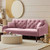 FUTON SOFA SLEEPER  VELVET WITH 2 PILLOWS