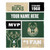 [Personalization Only] Milwaukee Bucks - Colorblock Personalized Silk Touch Throw Blanket