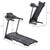 Electric Motorized Treadmill with Audio Speakers; Max. 10 MPH and Incline for Home Gym