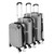 3-in-1 Portable ABS Trolley Case 20" / 24" / 28" RT