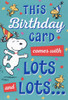 Peanuts - Happy Birthday Cards