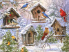 Birdhouse Christmas cards