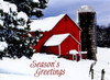 Christmas Cards - Barns