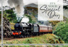 Birthday cards with locomotives / trains