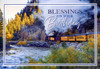 Birthday cards with locomotives / trains
