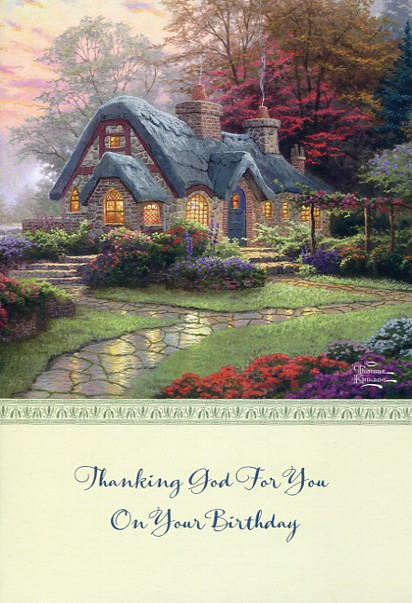 Thomas Kinkade Greeting Cards : Birthday Cards