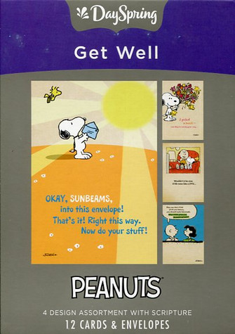 Peanuts - get well cards