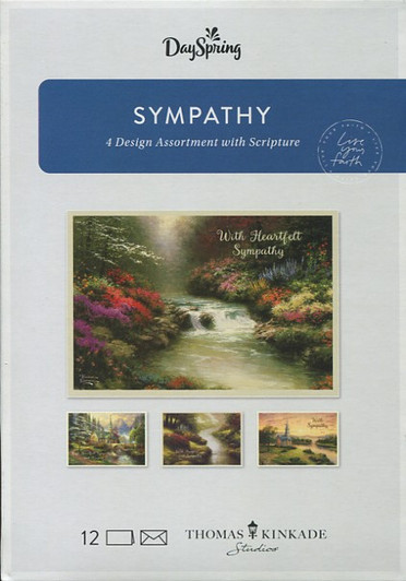 Thomas Kinkade sympathy cards