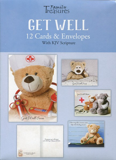 Christian get well cards - Dr Teddy