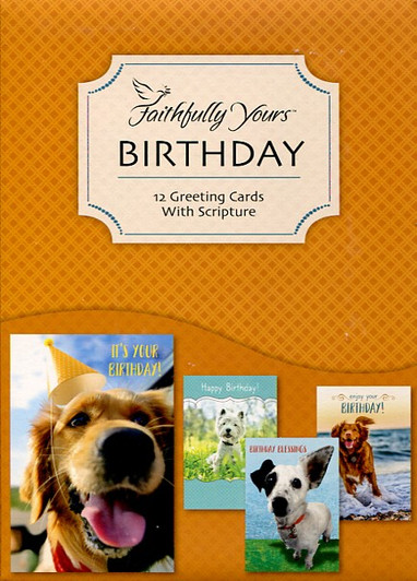 Animal greeting cards : dog birthday