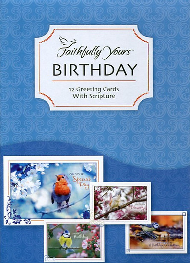 Happy Birthday Cards - Songbirds