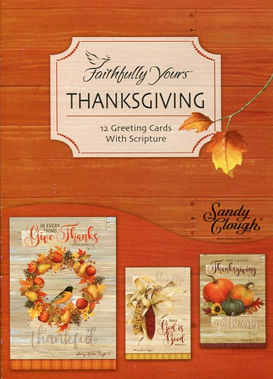 Boxed Thanksgiving Christian Cards