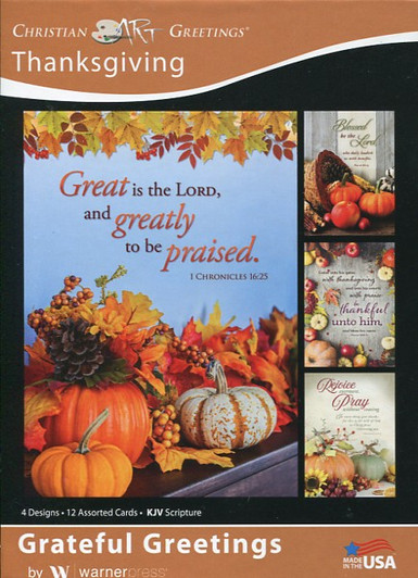 Boxed Christian Thanksgiving Cards