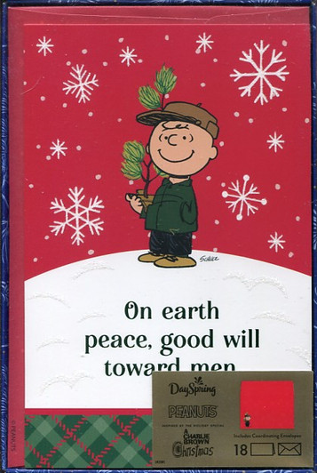 Dayspring Peanuts Christmas Cards