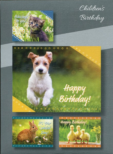 Children Birthday Christian Cards