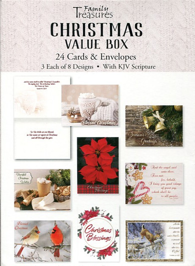 Christmas Card Value Box (24  cards)