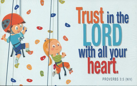 Postcards for church ministry.  Pack of 25 postcards with Scripture verse.