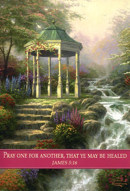 Thomas Kinkade Gardens Get Well Cards