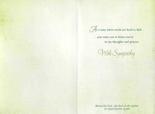 Boxed Sympathy Cards
