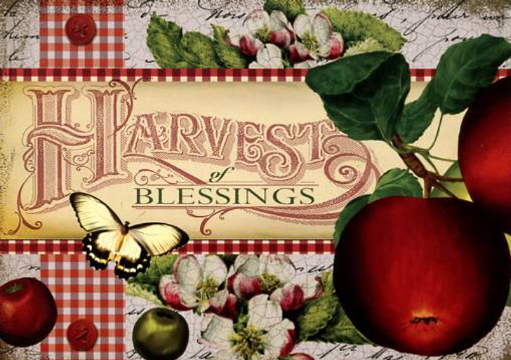 Harvest Blessings - Thanksgiving Cards