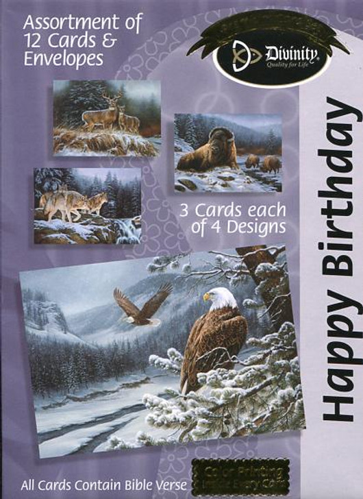 Wildlife birthday cards