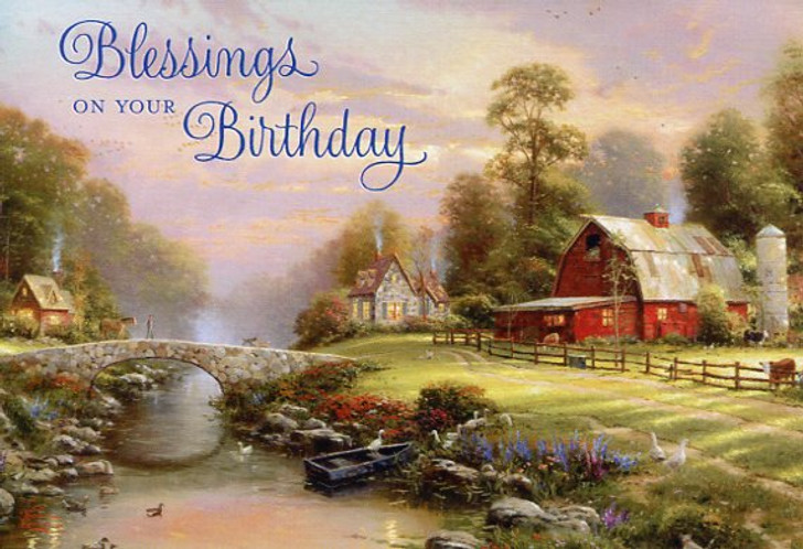 Dayspring Birthday Cards - Thomas Kinkade