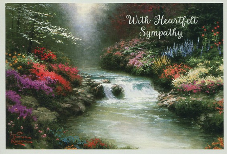 Thomas Kinkade sympathy cards