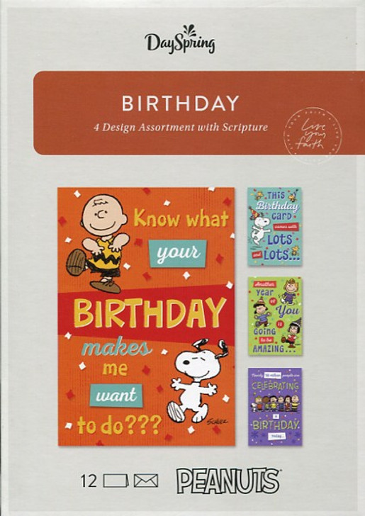 Peanuts - Happy Birthday Cards