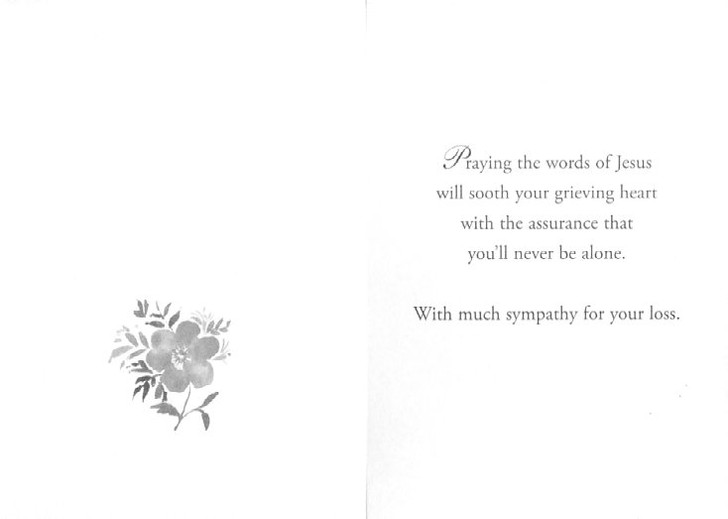 Comforting Condolence Cards