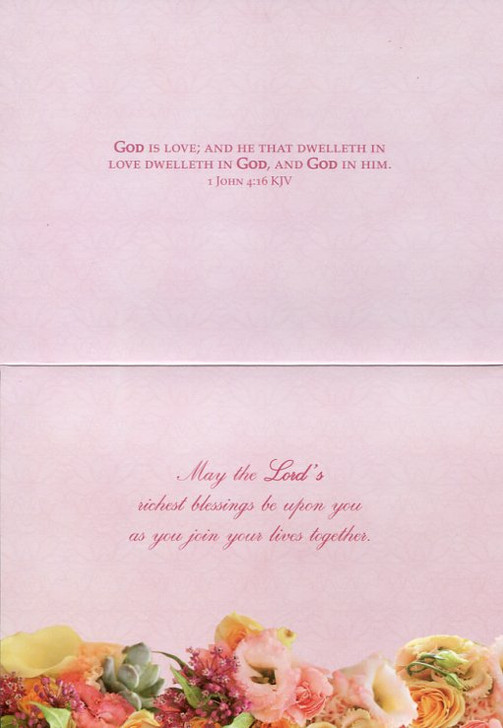 Christian wedding cards