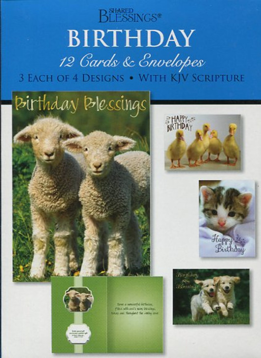 Christian boxed birthday cards