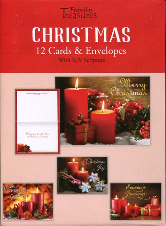 Religious Christmas Cards - Candles