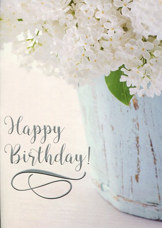 Feminine birthday cards : lilacs