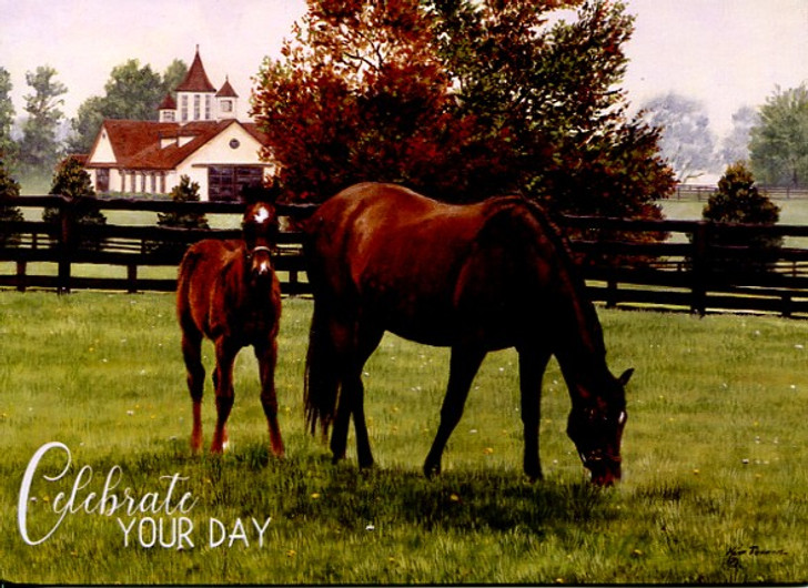 birthday cards with horses