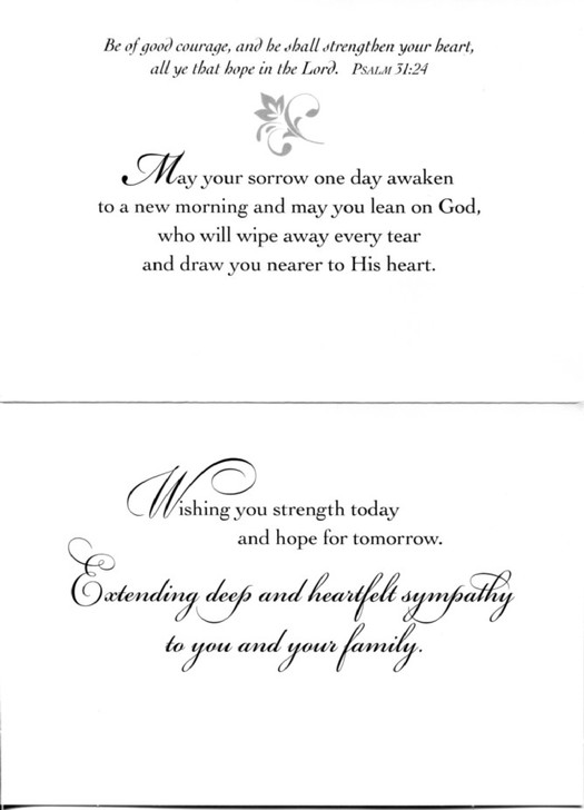 Christian Sympathy Cards