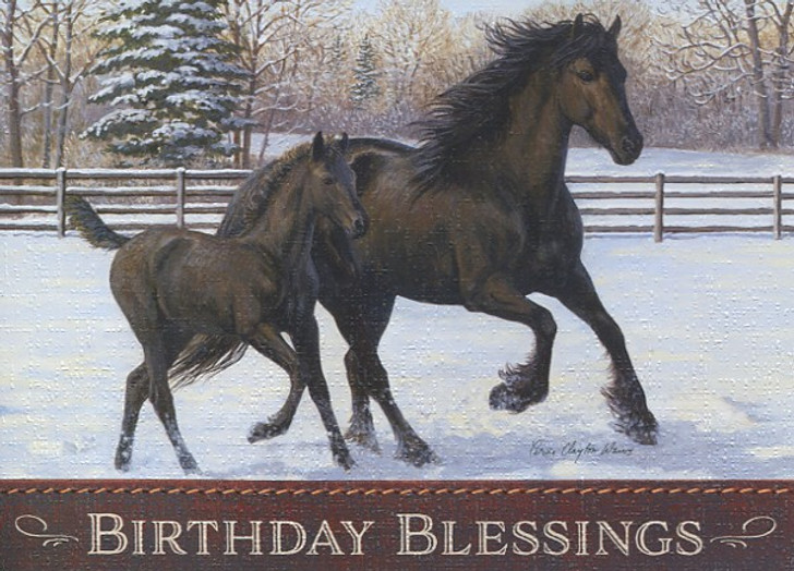 Birthday cards for horse lovers