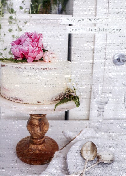 Christian birthday wishes card