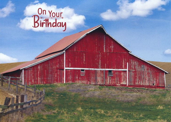 Country Barns Birthday Cards