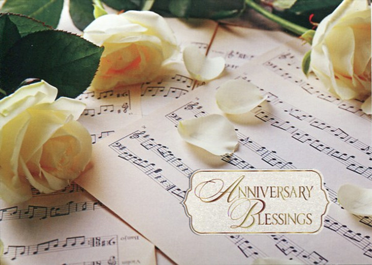 Anniversary Cards - Roses