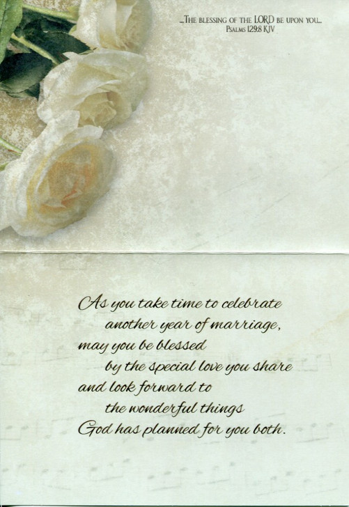 Anniversary Cards - Roses