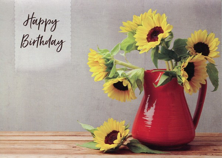 Sunflower Birthday Cards