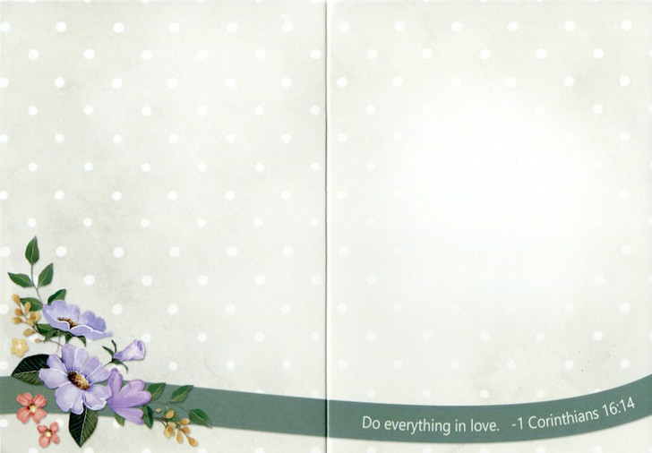 Blank encouragement cards