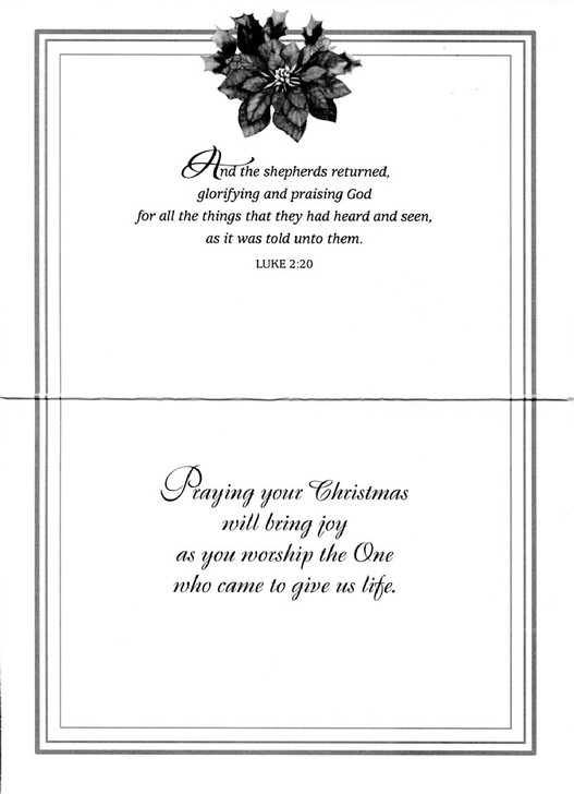 Boxed Christian Christmas Greeting Cards
