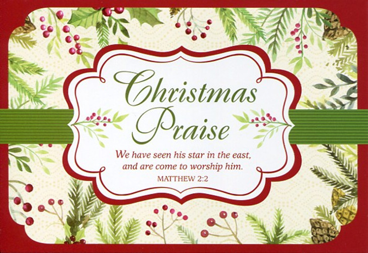 Boxed Christian Christmas Greeting Cards

