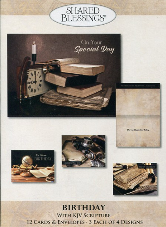 Masculine birthday Christian cards