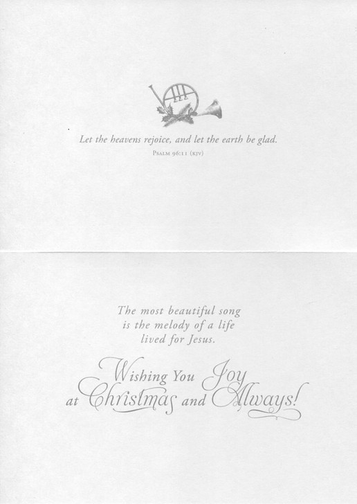 Christmas Cards with KJV Bible verse