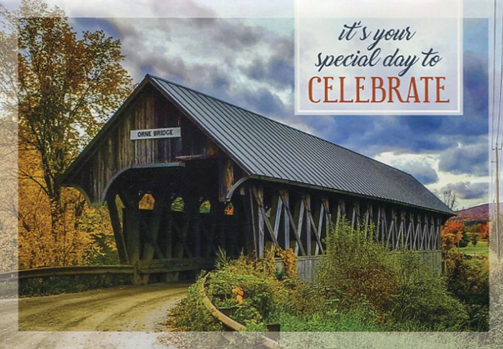 Covered Bridges Birthday Cards