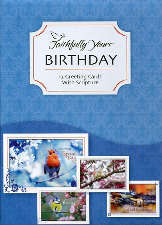 Happy Birthday Cards - Songbirds