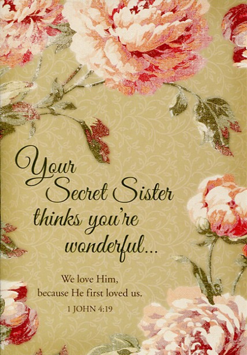 Secret Sister Cards